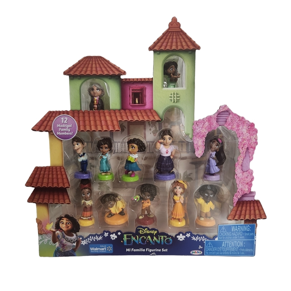 Disney Encanto Mi Familia 12 Figurine Set Madrigal Family Members Cake Toppers